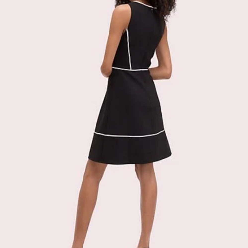 Kate Spade New York Paneled Crepe A-line dress - Picture 2 of 9